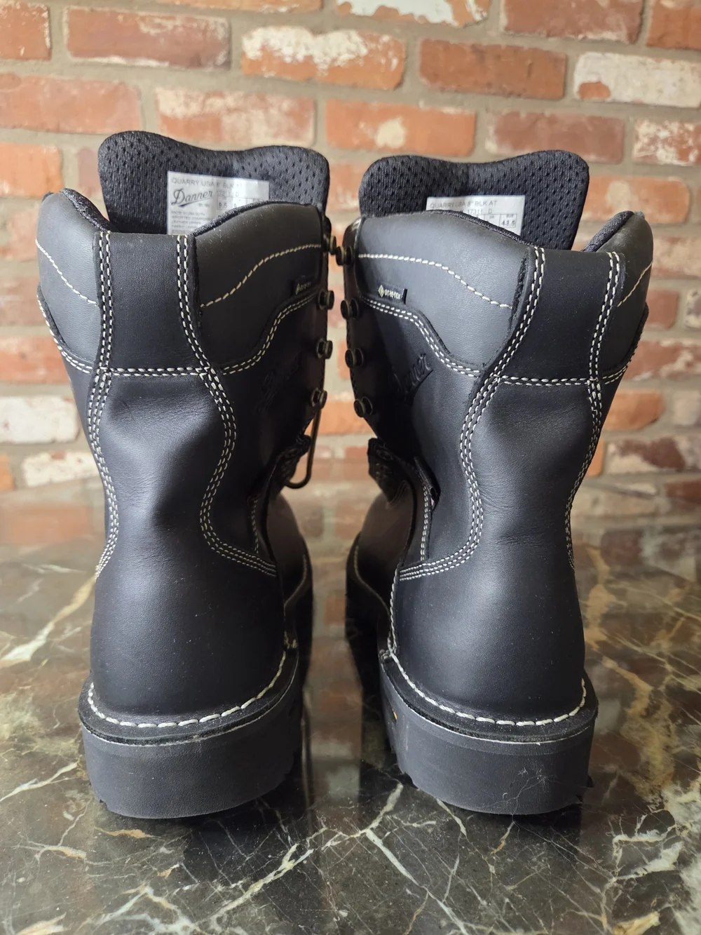 Danner Black Safety Toe Work Boots